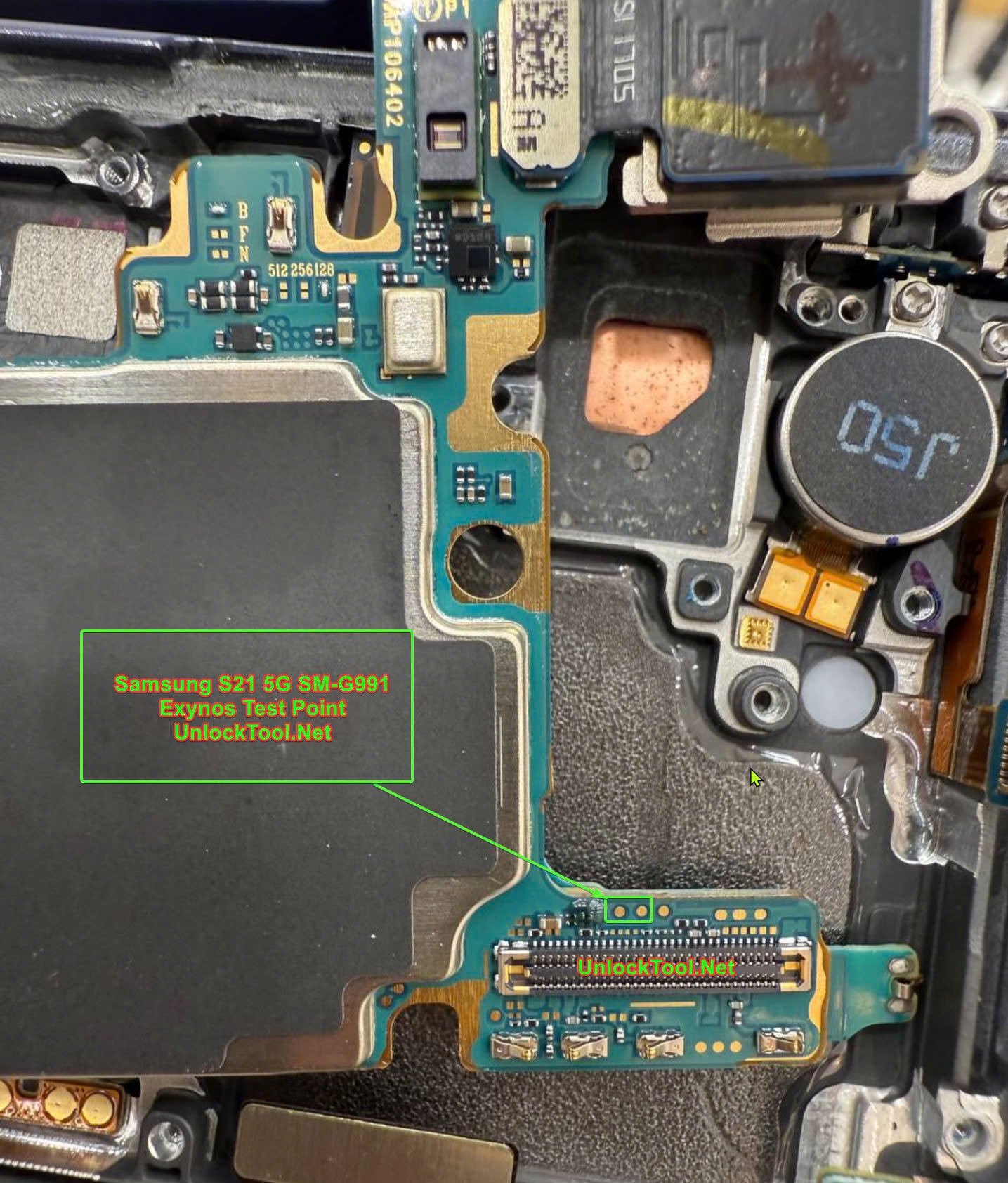 Samsung Galaxy S21 5g R Test Point / EDL Point